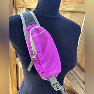 Waterfly Nylon Sling Bag Crossbody Bag